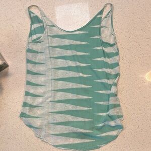 Manaola Sleeveless Teal Nanaka print